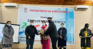 *Seminar on Employment Avenues & Career Management organized at Government Polytechnic College Jammu*