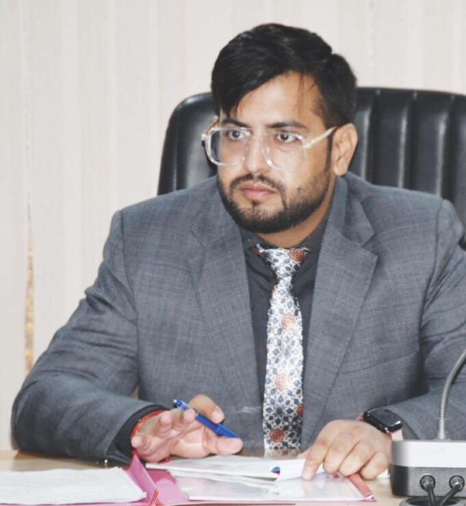 Deputy Commissioner Abhishek Sharma