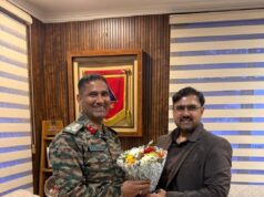 Minister Satish Sharma Reviews Progress of Border Infrastructure Projects with BRO Chief