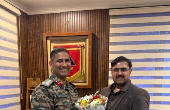 Minister Satish Sharma Reviews Progress of Border Infrastructure Projects with BRO Chief