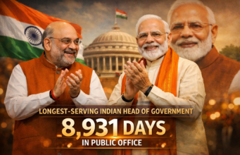 Amit Shah Hails PM Modi as India’s Longest-Serving Head of Government