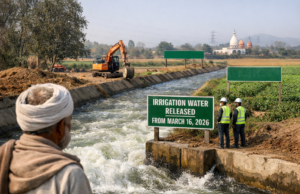 Jammu Irrigation Water Release from March 16: Major Canals to Be Recharged for 2026 Farming Season