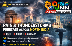 IMD Forecasts Rain and Thunderstorms Across North India; Delhi-NCR and Shimla Likely to See Weather Change