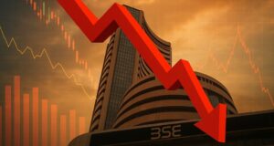 Indian Stock Market Falls Sharply; Sensex Drops Over 1,100 Points, Nifty Slips Below 24,500