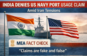 India Rejects Claim of US Navy Using Its Ports Amid Iran Tensions