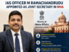 Centre Appoints 2009 Batch IAS Officer M Ramachandrudu as Joint Secretary in MHA