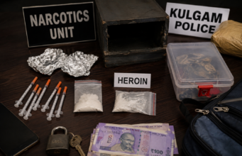Interstate Drug Network Busted in Kulgam, Two Arrested Including Woman Suspect