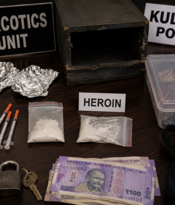 Interstate Drug Network Busted in Kulgam, Two Arrested Including Woman Suspect