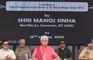 LG Manoj Sinha Visits Baramulla’s Uran Bowa, Launches Rs 94 Crore Development Projects