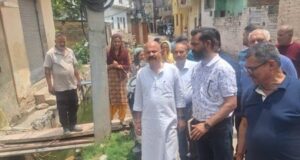 Jammu East MLA Yudhvir Sethi Inspects Development Works in Goyal Lane, Lajpat Nagar and Lakhdatta Bazaar