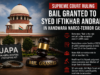 Supreme Court Grants Bail to Handwara Narco-Terror Accused Syed Iftikhar Andrabi, Reiterates ‘Bail is Rule, Jail Exception’